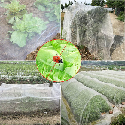 Insektenschutznetz 3m x 10m Gemüsenetz Feinmaschig
