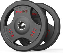 Hantelscheiben 1,25kg 2,5kg 5kg 10kg Gusseisen 30mm Gummiert