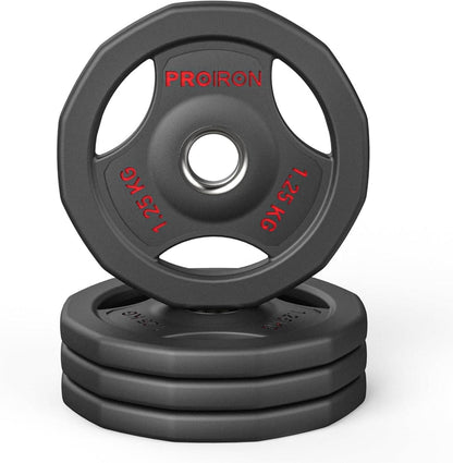 Hantelscheiben 30mm Gusseisen Gewichtsscheiben 1,25-10kg Gummiert