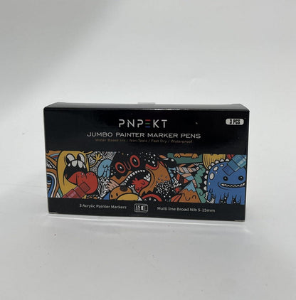 Acryl Marker Set 7 Farben Acrylstifte 15mm wasserfest Steine Holz Window