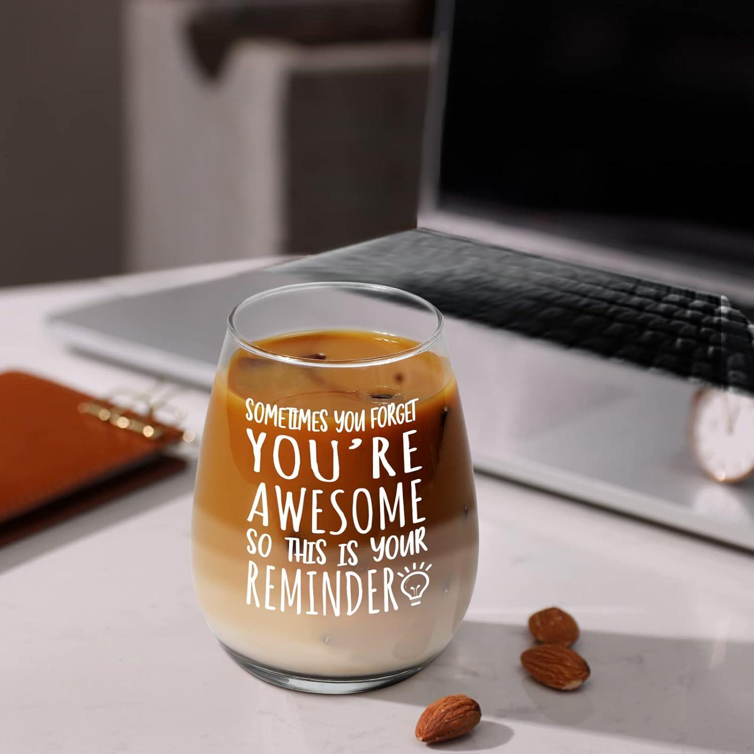 Joymaking Weinglas Freund You are Awesome stiellos Dankeschön 15 oz