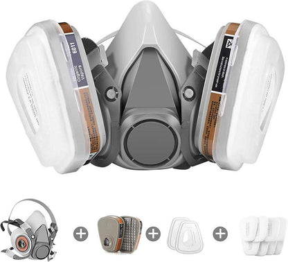 Chemische Atemschutzmaske mit Dual-Filtrationssystem