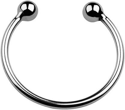 Edelstahl Penisring Cockring Set 6 Größen Rückhaltung Vorhaut Potenzsteigerung