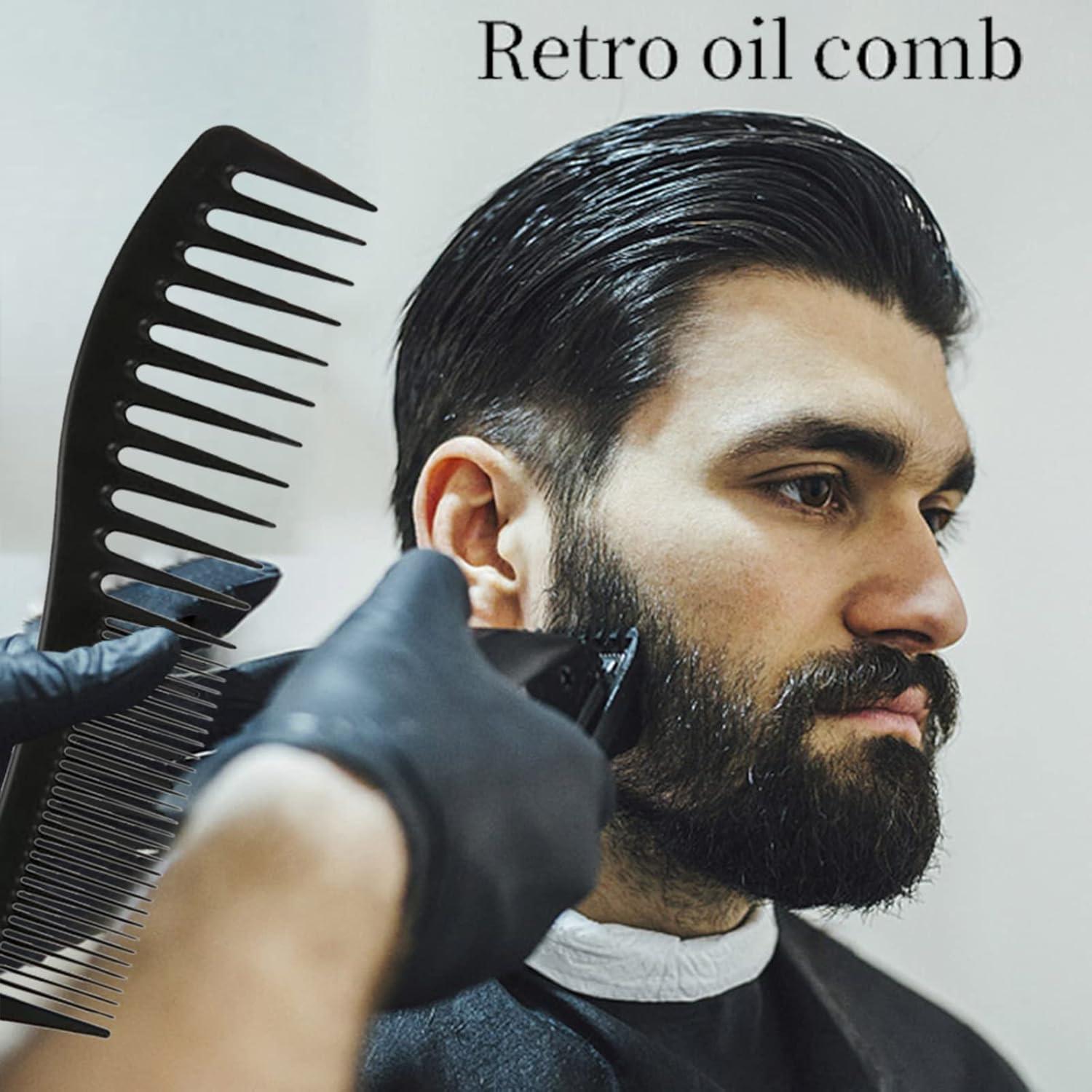 Haarkamm Set breite Zahnkämme antistatischer Friseur Kit