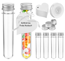 Kunststoff Reagenzgläser Schraubverschluss Transparent 15 Stück 45ml