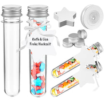 15er Pack Mocraft Transparente Kunststoff-Reagenzgläser mit