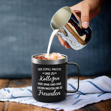 Livole Tasse für Kollegen 350ml Doppelwandig mit Henkel