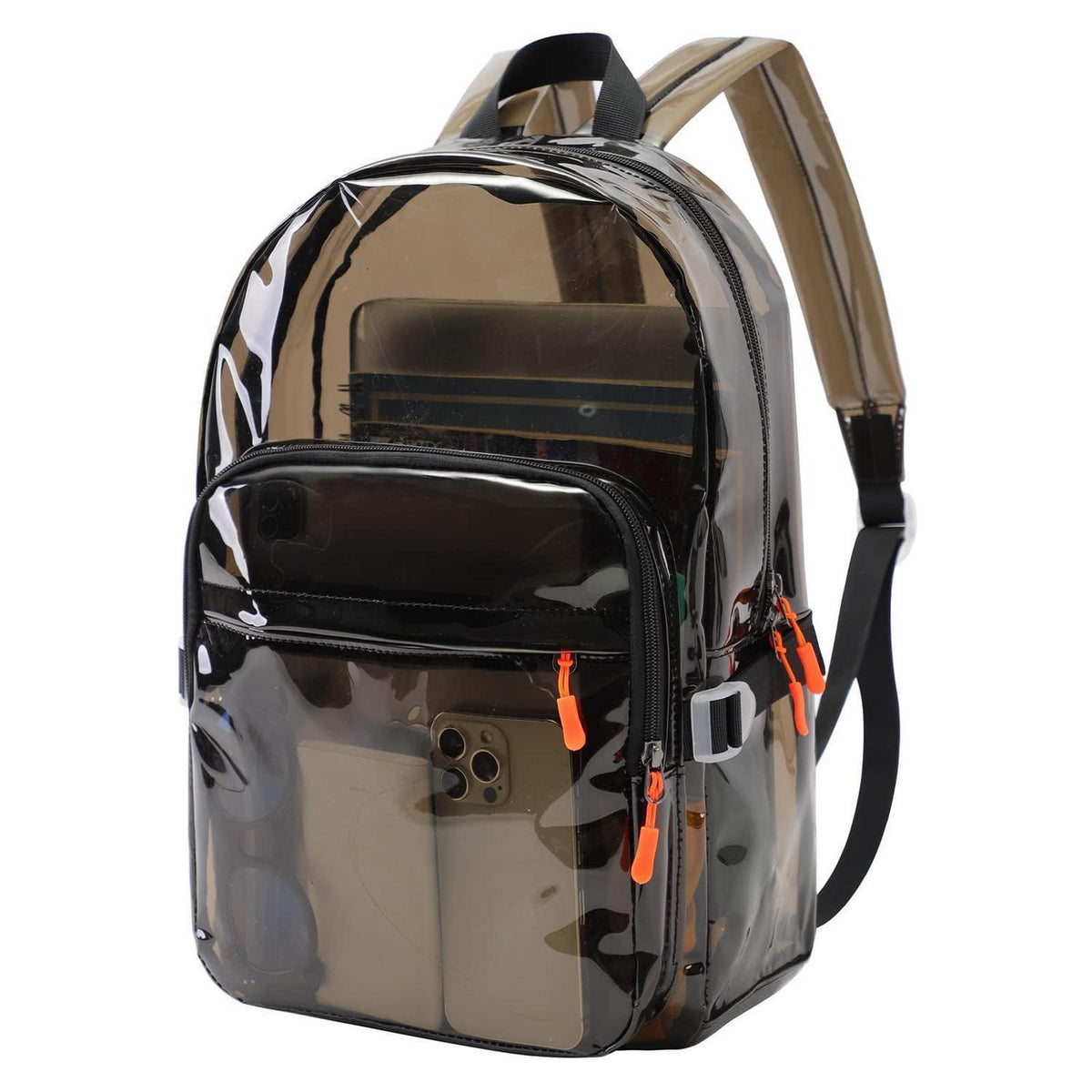 Transparenter Rucksack Schwarz Wasserdicht – Stadionzugelassen