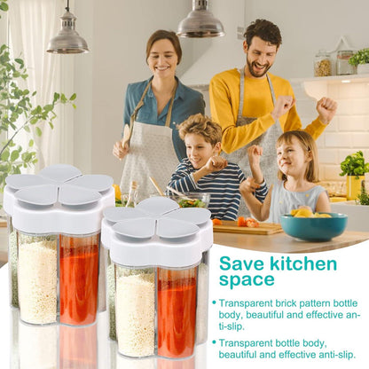 Gewürzdose 2er Set 5 in 1 Gewürzstreuer BBQ Camping Küche