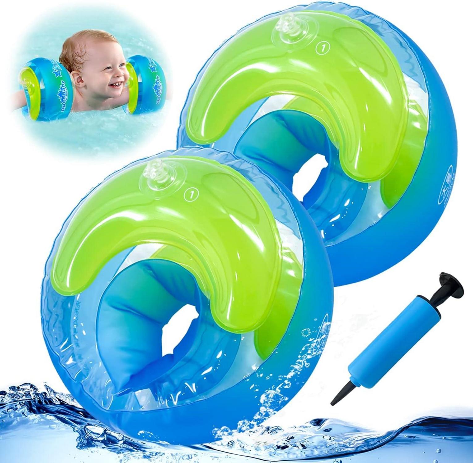 Schwimmflügel Kinder Schwimmhilfe Anfänger 1-4 Jahre Armumfang 20-25cm