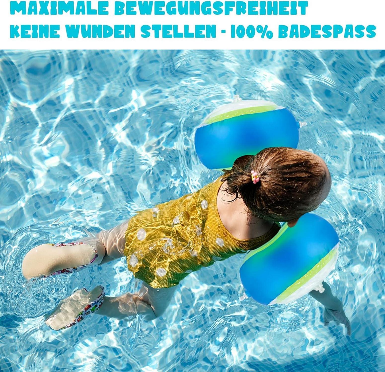 Schwimmflügel Kinder 1-4 Jahre Schwimmhilfe Mädchen Jungen 6-25kg 20-25cm