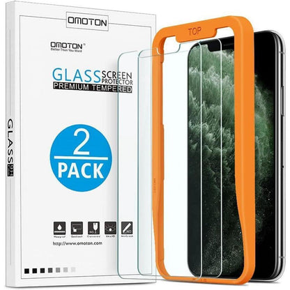 Panzer Schutz Glas für iPhone 11 Pro X XS, Bläschenfrei, 9H