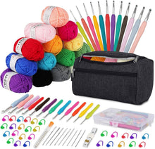 Häkelnadel Set 90 Stück Häkelset 15Pcsx25g 2mm-8mm Ergonomische