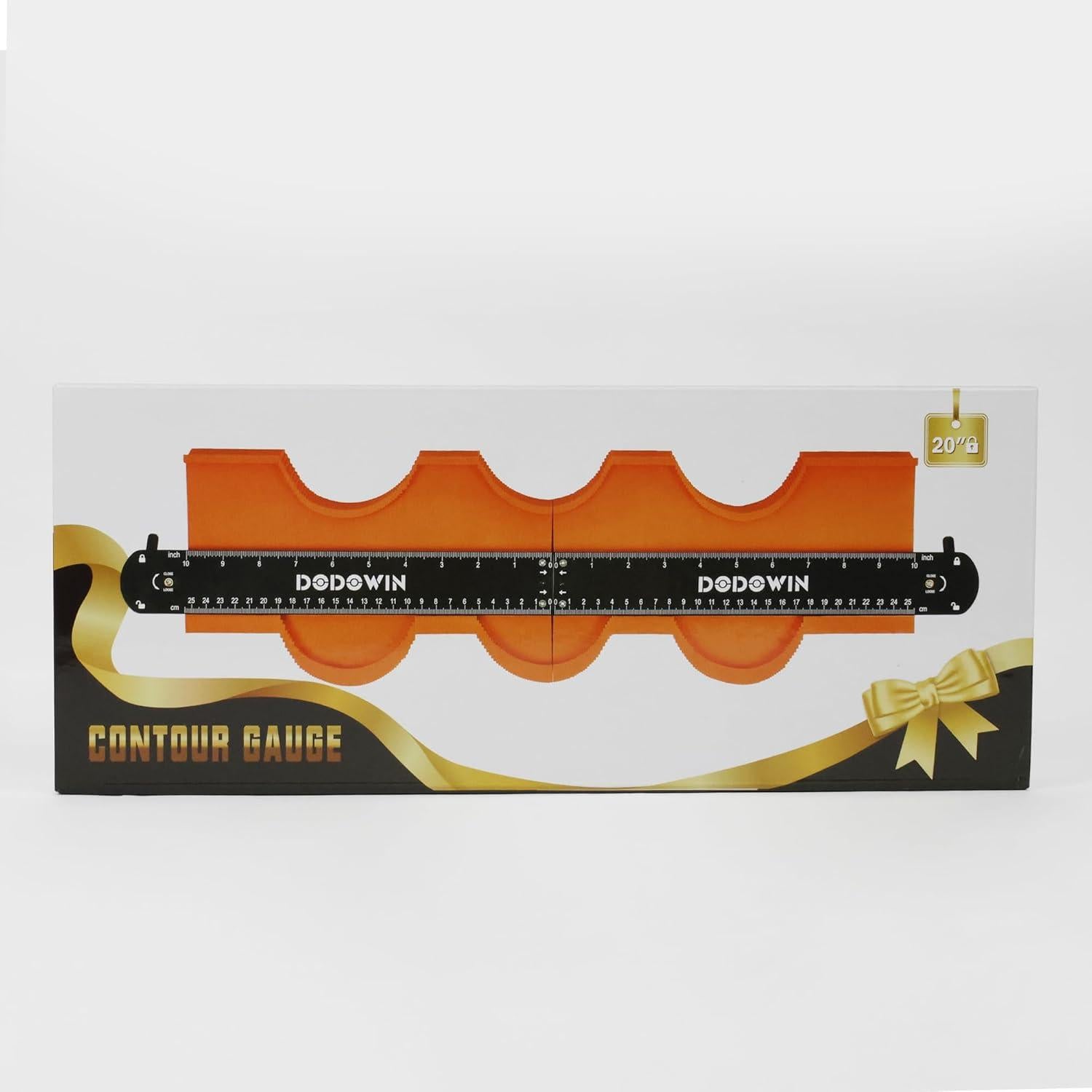 Dodowin Konturenlehre Verbindbar Groß Geschenkidee für Männer - Orange 50cm