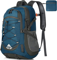 Wanderrucksack 40L Wasserdicht Leicht Faltbar Trekking Sport