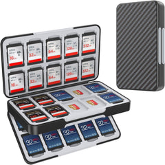 Speicherkartenetui für SD und Micro SD Karten, Aufbewahrung für 40 SD
