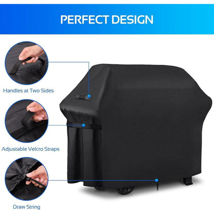 DOBINGER Grillabdeckung 210D Oxford Wetterfest UV-Schutz