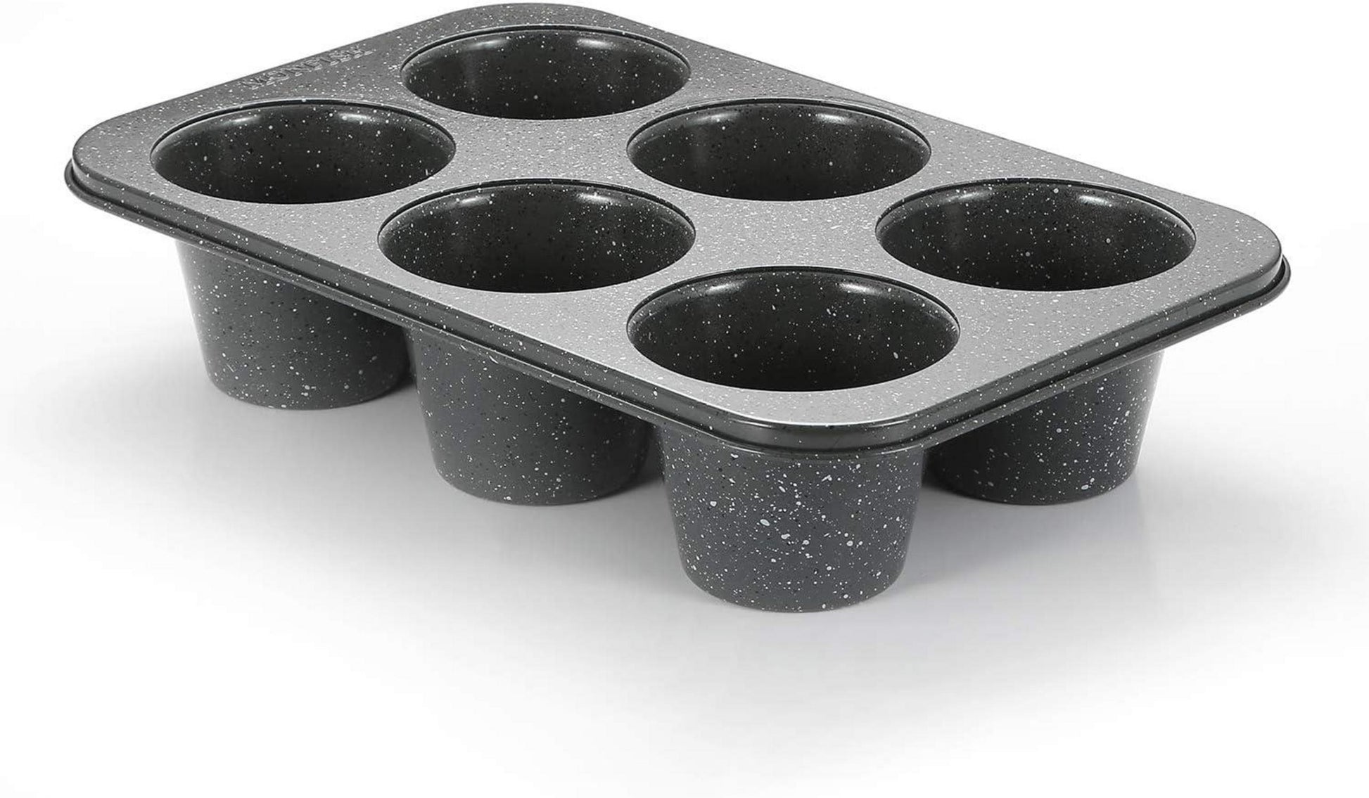 Jumbo Muffinform aus Karbonstahl mit Antihaftbeschichtung