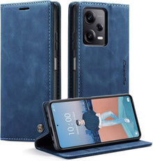 Handyhülle für Xiaomi Redmi Note 12 Pro 5G Premium Leder Klapphülle