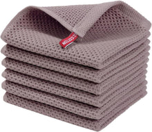 6er Set Geschirrtücher 100% Baumwolle 30x30cm Saugfähige Küchentücher