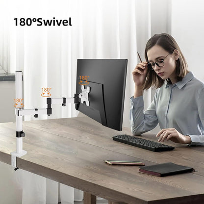 Monitor Halterung 13-32 Zoll Höhenverstellbar Schwenkbar VESA 75/100