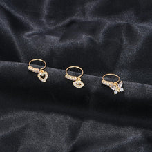 Nasenpiercing Fake 20G Chirurgenstahl Silber Rosegold