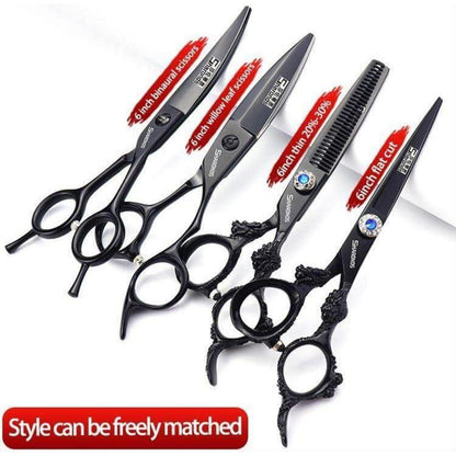 Profi Friseurschere Set 6 Zoll – Haarschneideschere & Effilierschere