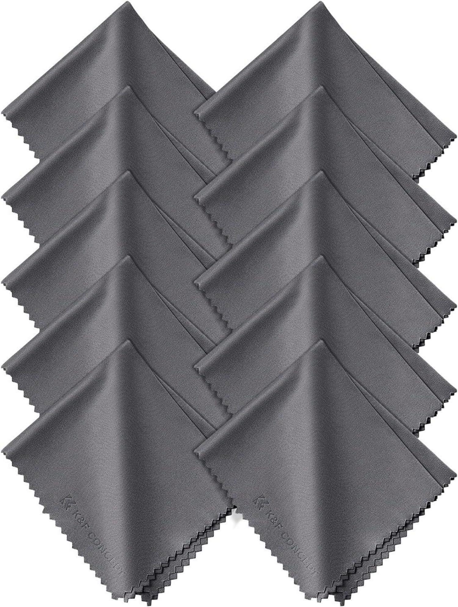 10er Set Mikrofaser Reinigungstücher 15x18cm für