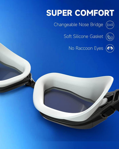 Schwimmbrille Polarisiert UV-Schutz Wasserdicht Austauschbare