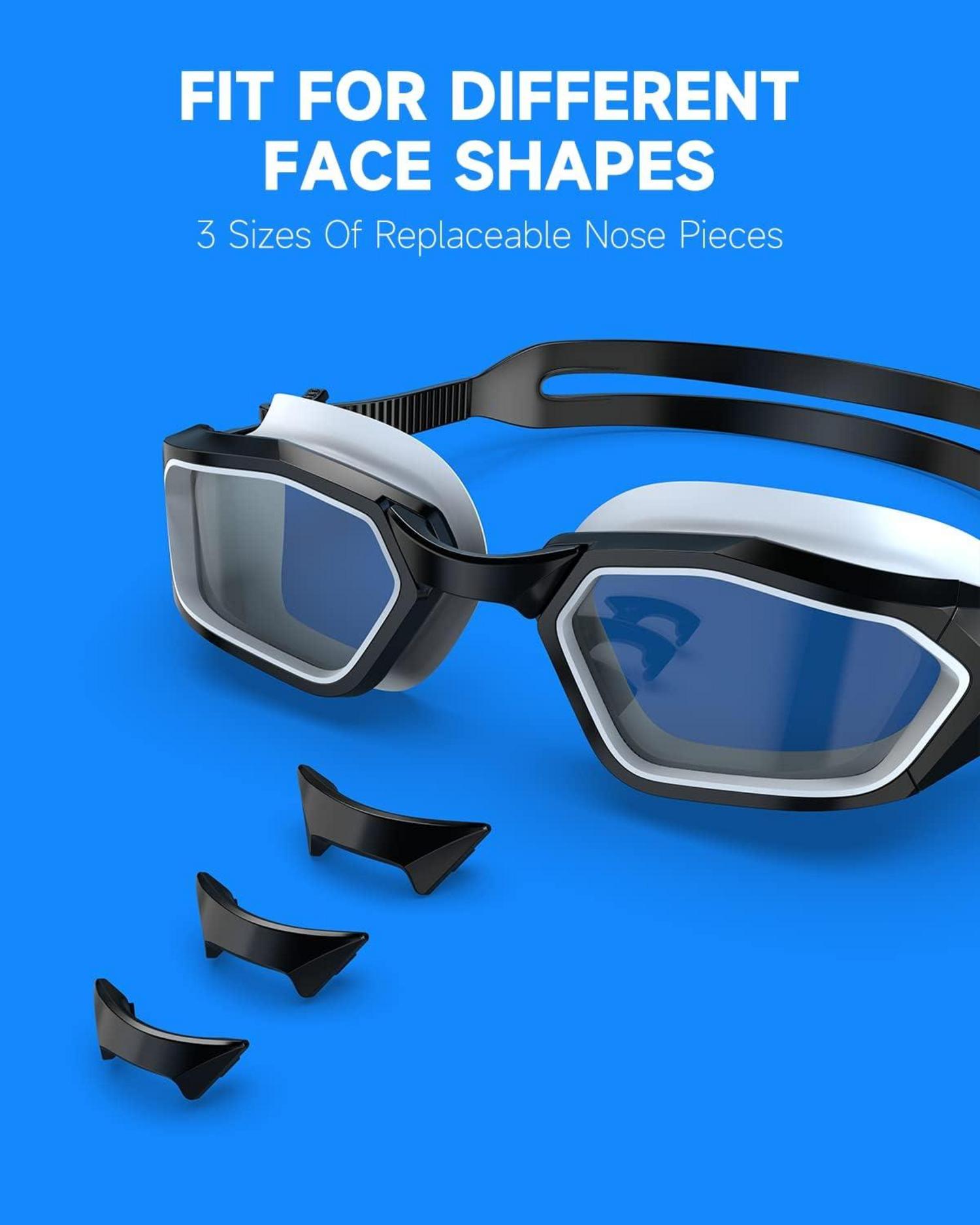 Findway Schwimmbrille Erwachsene Polarisiert Anti-Beschlag UV-Schutz Wasserdicht