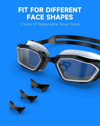 Findway Schwimmbrille Erwachsene Polarisiert Anti-Beschlag UV-Schutz Wasserdicht