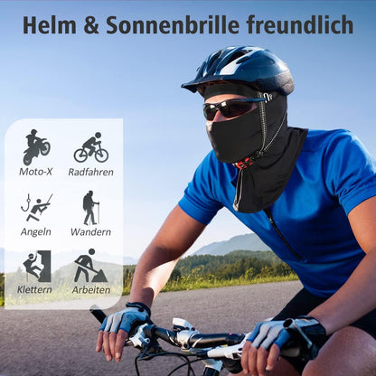 Sommer Sturmhaube Kühlung UV-Schutz | Atmungsaktiv & Vielseitig