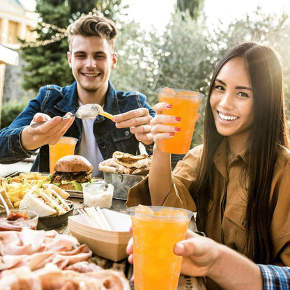 Transparente Partybecher 350ml für Geburtstage & Hochzeiten 300 Stück