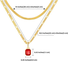 Goldene 18K vergoldete Halskette mit Kristallanhänger