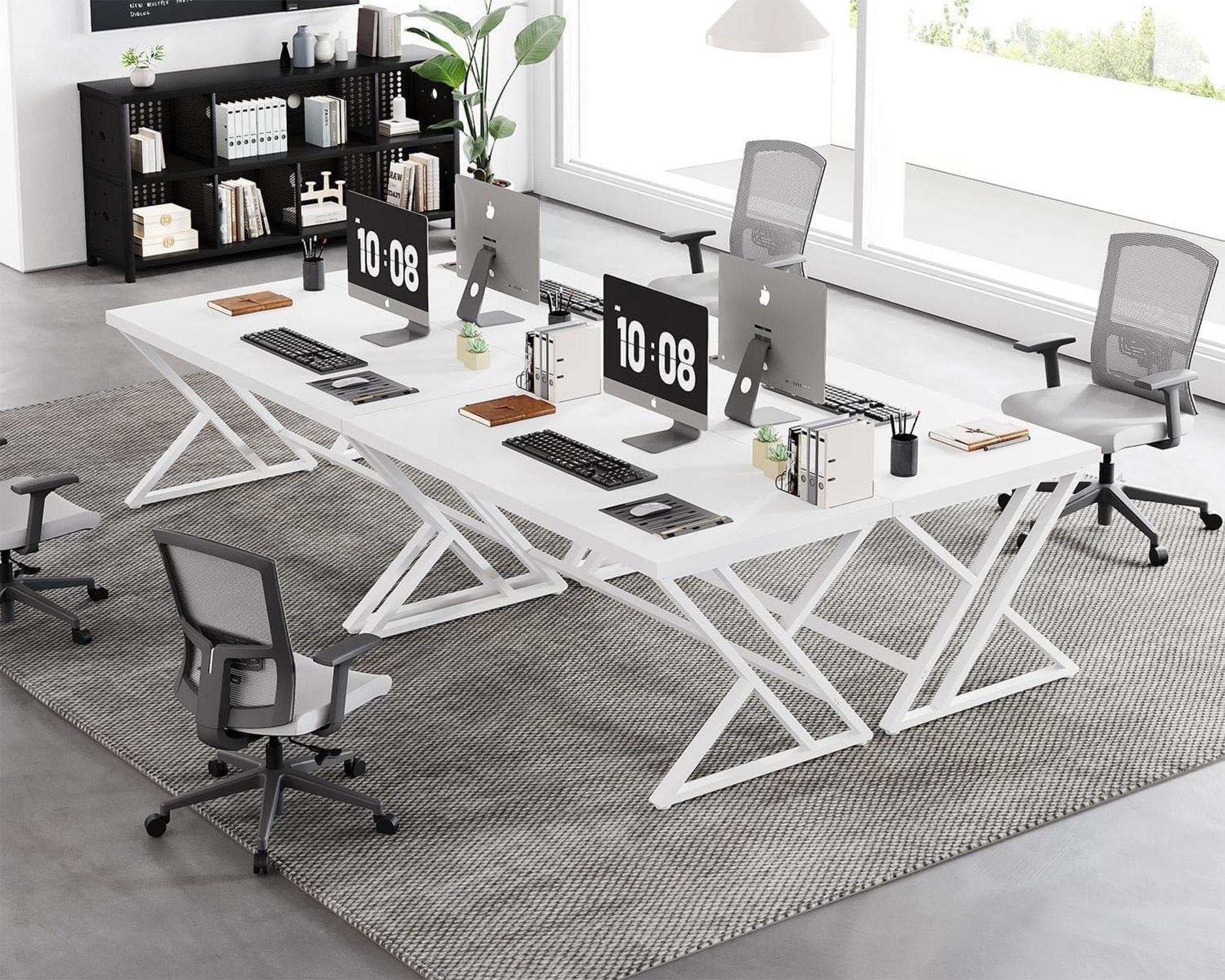 Computertisch Industrie Design Studiertisch 140x60x75.5 cm