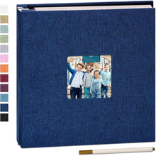 Yopih 10x15 selbstklebendes Fotoalbum Leinen Hochzeit