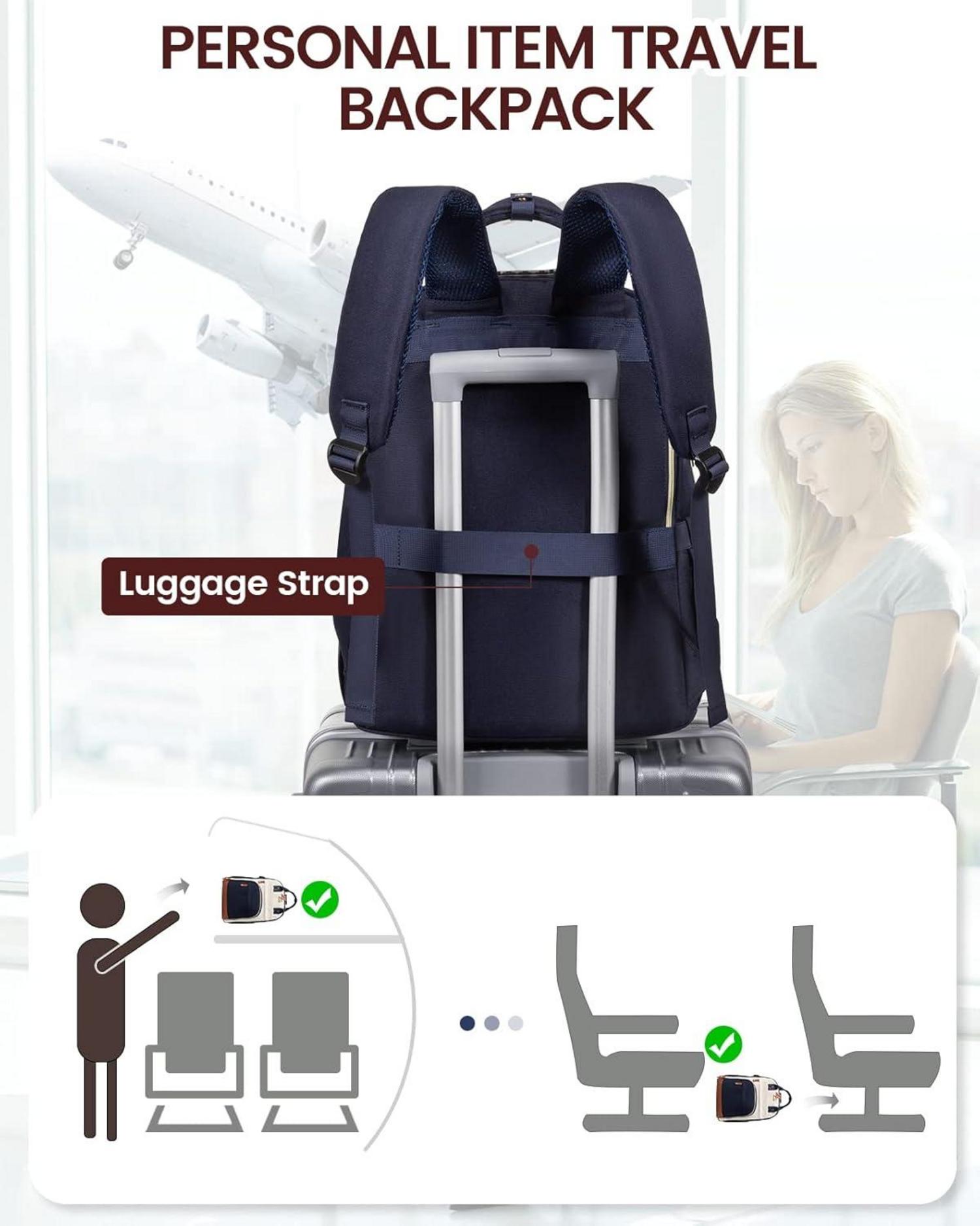 LOVEVOOK Rucksack Damen Laptop 17 Zoll Anti-Diebstahl Wasserdicht