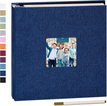 Selbstklebendes Fotoalbum DIY 120 Seiten 10x15 Leinen Cover