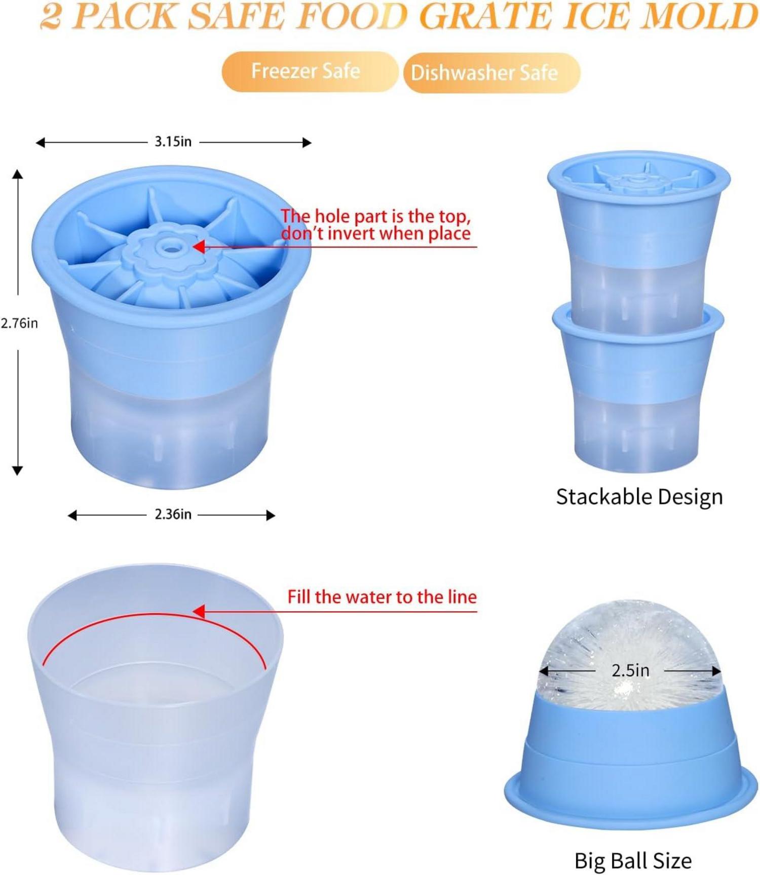 Whisky Gläser 300ml 2er Set Eiskugelformen Rum Kristallglas Gin Tumbler Gin Whiskeyglas Geschenkset Männer Papa Whiskeyglas 4