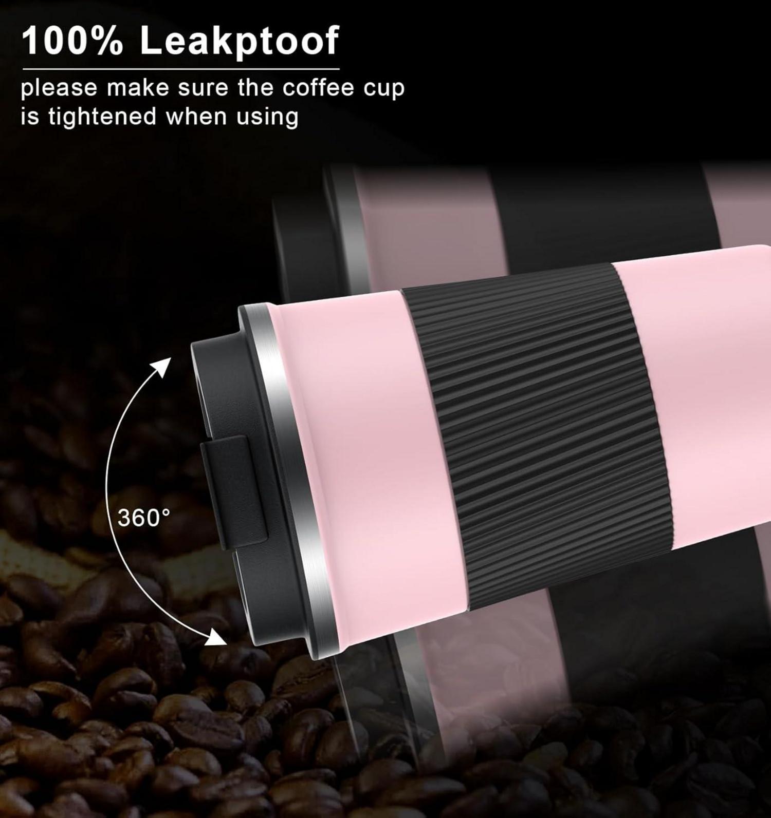CS COSDDI Thermobecher Edelstahl Travel Mug 13oz Vakuum