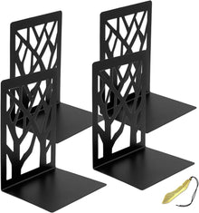 Moderne Metall Buchstützen für Regal, 2 Paare