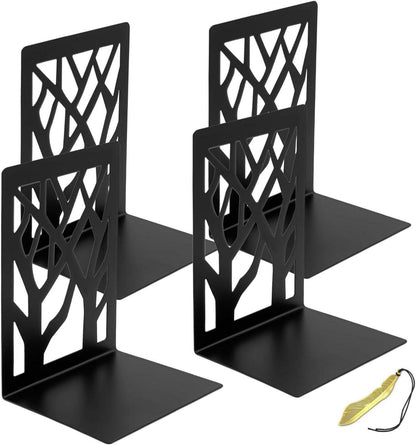 Moderne Metall Buchstützen für Regal, 2 Paare