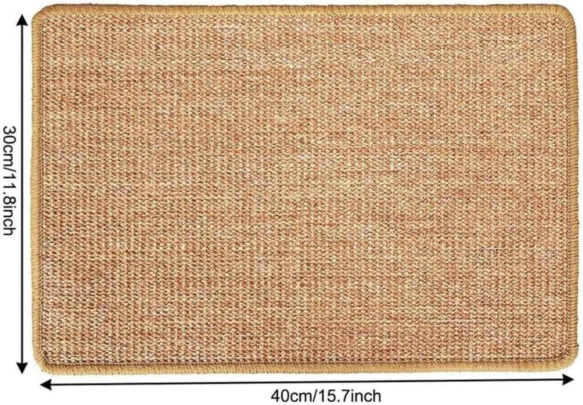 Kratzmatte Katze Sisal rutschfest Teppichschutz 30x40cm