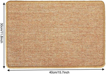 Kratzmatte Katze Sisal rutschfest Teppichschutz 30x40cm