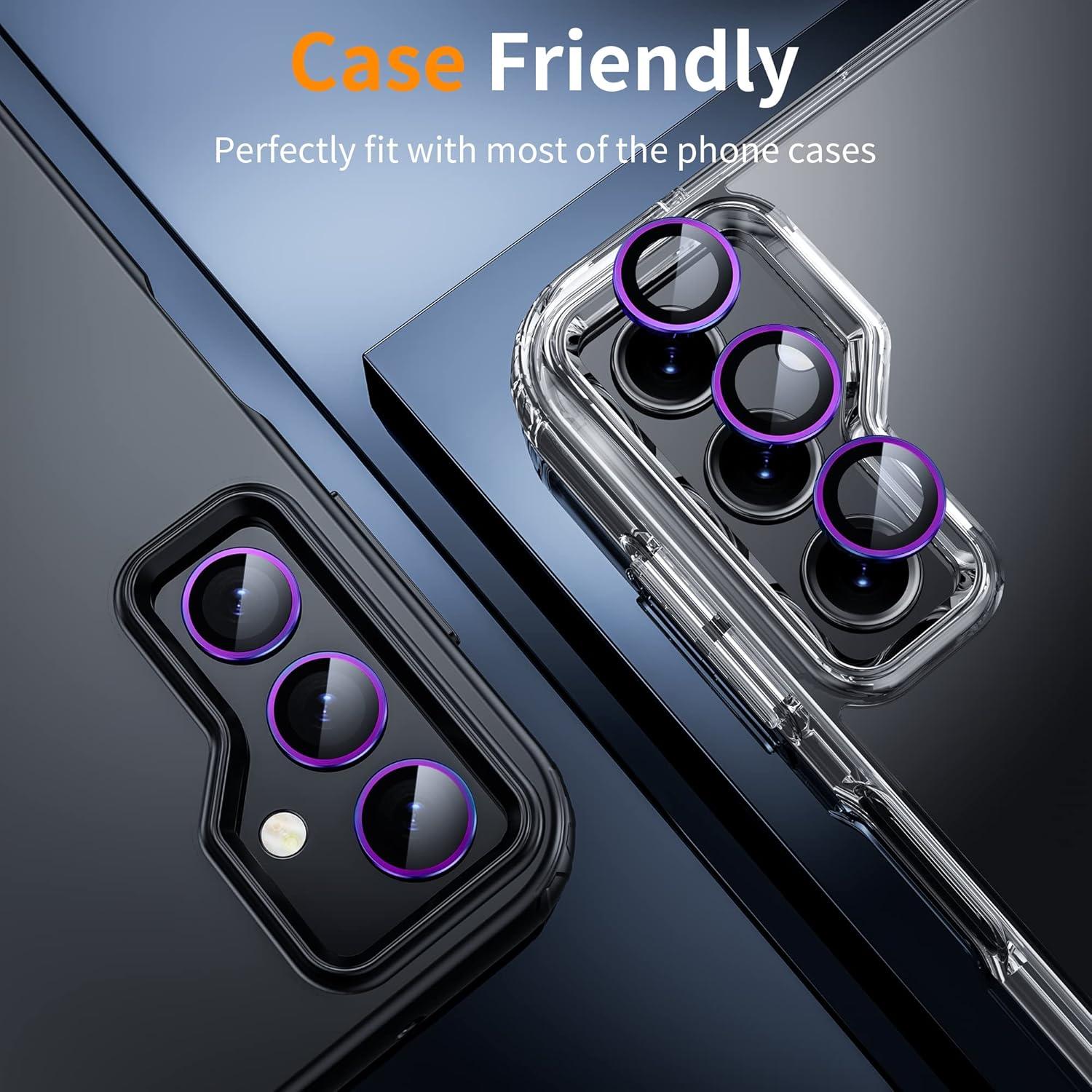 WSKEN Kamera Glas Samsung Galaxy A14 A34 9H Aluminium Kratzfest Schutzfolie