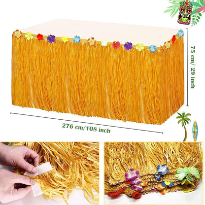 162PCS Hawaii Deko Party Dekoration Set Ballons ALOHA party