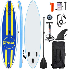 Aufblasbares SUP Board 320cm Stand Up Paddle Board Blau/Gelb