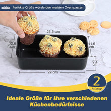 Edelstahl Kastenform mit Antihaftbeschichtung für Kuchen und