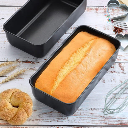 Edelstahl Kastenform Brotbackform 2-teilig Antihaftbeschichtung 23,5 cm