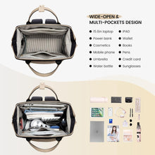 LOVEVOOK Schulrucksack Damen Teenager 15,6 Zoll